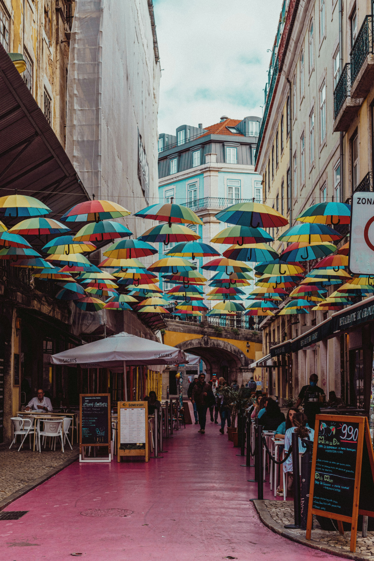Lisbon editorial detail