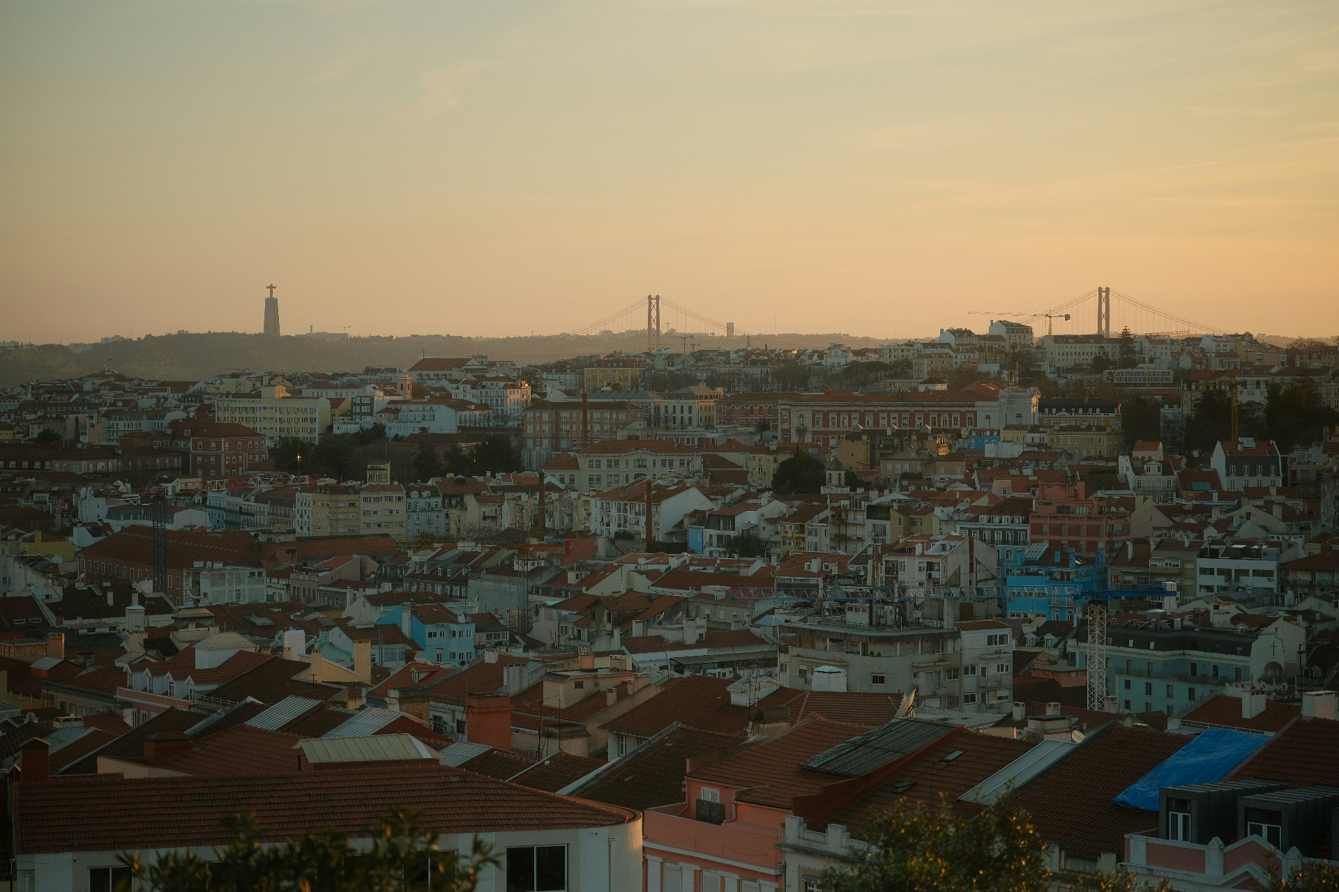 Lisbon editorial detail